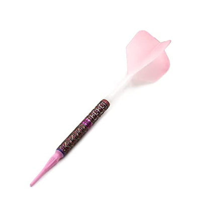 CUESOUL Cocktail/COLA Beer/Draft Beer with Oil Paint Finished-19g/20g/21g Soft Tip 90% Tungsten Dart Set - color: Pink Lady Cocktail-19