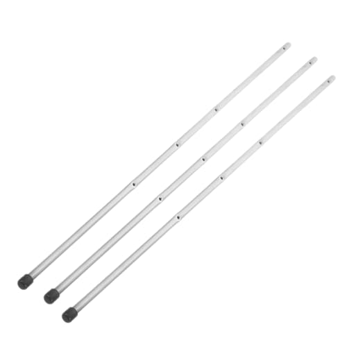KOMBIUDA 3pcs Table Soccer Rod Replacement Metal Operation Pole for Foosball Machine
