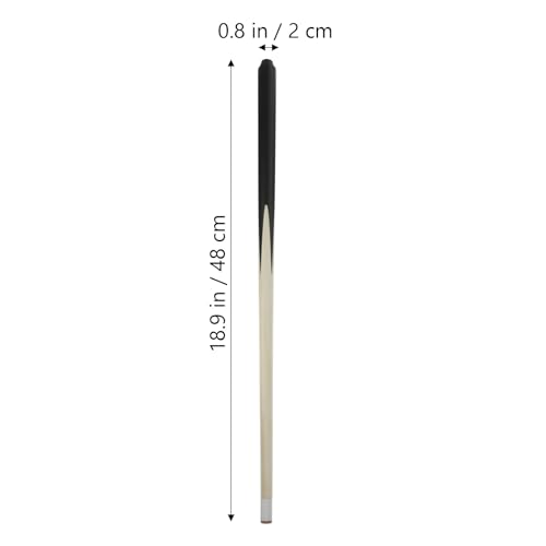 Kids Pool Cue Stick 18.89 Inch Mini Short Billiard Cue Lightweight Durable Childs Mini Stick for Game Room and Family Fun