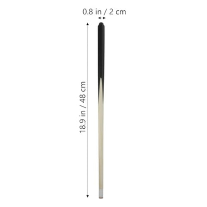 Kids Pool Cue Stick 18.89 Inch Mini Short Billiard Cue Lightweight Durable Childs Mini Stick for Game Room and Family Fun