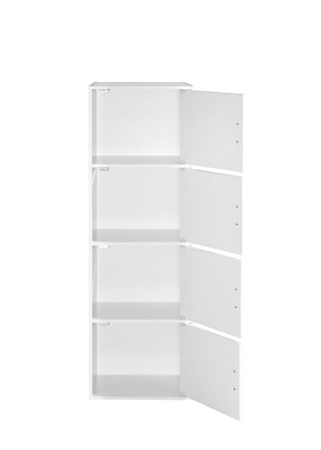 HODEDAH IMPORT Bookcase - color: White