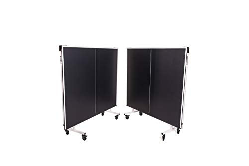 JOOLA Rally TL Professional MDF Indoor Ping Pong Table w/Quick Clamp Table Tennis Net & Post Set - 10 Minute Easy Assembly - Corner Ball Holders - Tournament Quality - Includes Playback Mode - size: 15mm