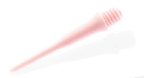 Lstyle Dart Tips: Original Lippoint - Soft Tip Dart Points - 2BA Thread - Regular Length - 2 Pack Sakura Pink - color: Sakura