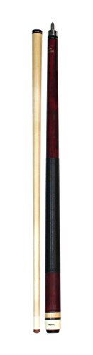 ASKA Short Kids Cue LCS, Canadian Hard Rock Maple Billiard Pool Cue Stick - color: 48-inches, Red (LCS)