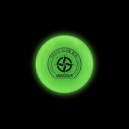 Innova Discs Proto Glow Mini 3 Pack – Glow in The Dark Mini Markers for Disc Golf for Marking Your Lie, Doubles, Mini Targets (3 Pack)