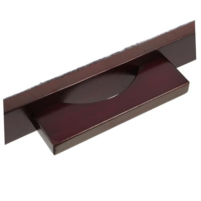 Shuffleboard Table and Ergonomic Portable Design Broom and Dustpan Set with Gentle Non-Scratch Bristles Solid Wood and Sturdy Plastic Construction for Convenient Shuffleboard