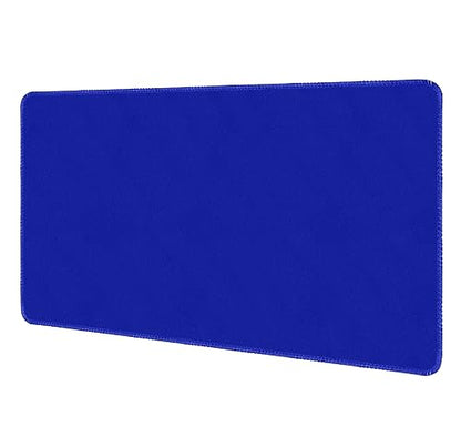 Thick Non-Slip Desk Mat, Water and Stain Resistant,Mahjong and Card Game MAT,Blue (160 * 80cm*2mm) - color: Blue, size: 31.5" x 63"
