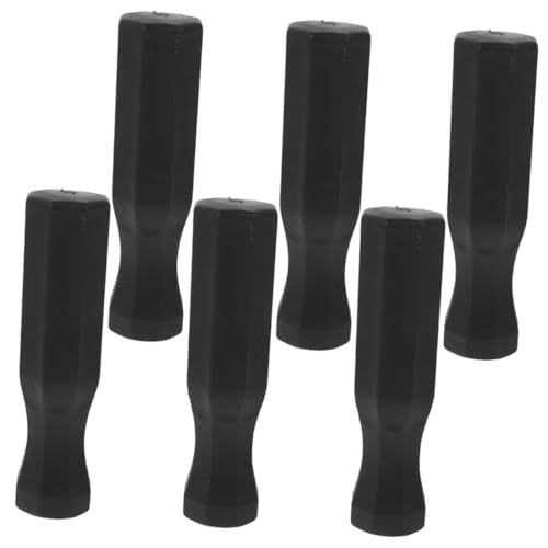 Outanaya 6pcs Non-Slip Foosball Handles Replacement for Table Soccer Durable Grip Design for Enhanced Play Easy Installation Compatible with Standard Foosball Tables