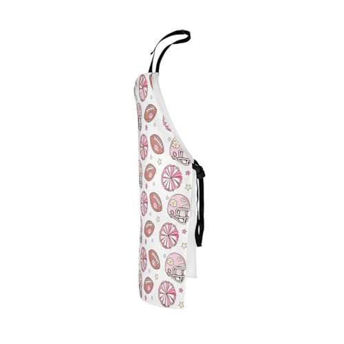 Manfei Baseball Kids Kitchen Apron - color: Pink