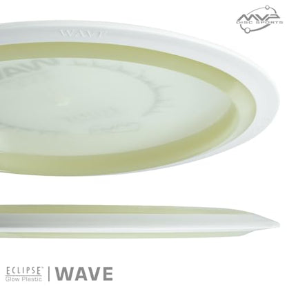 MVP Disc Sports Eclipse Glow 2.0 Wave Disc Golf Distance Driver