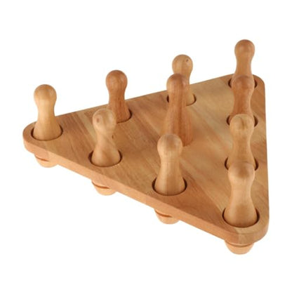 10x Shuffleboard Bowling Pins Set for Shuffleboard Table for Tabletop Family