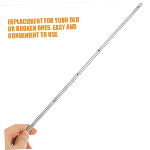 Mini Foosball Table Parts Replacement Metal Rod for Boys and Girls Easy Assembly Comfortable Handle