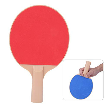 SUNGOOYUE Children Table Tennis bat, with Good Resilience, Portable Lightweight Design for Indoor Outdoor Practice, Includes 2 Rackets and 2 Balls