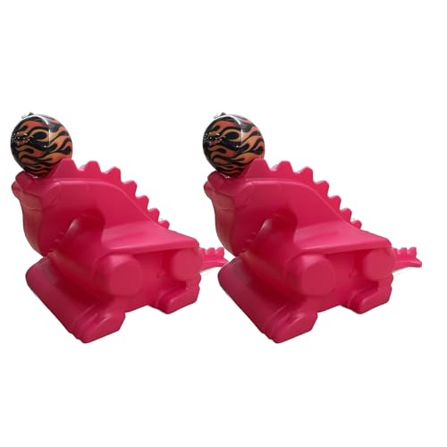 Jayhawk Glow Dragon Bowling Ramp Pair of 2, Kids Bowling Center Ramps - color: Pink