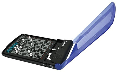 Lexibook, Electronic Travel Chess Set, 32 Pieces, 64 Difficulty Levels, 1 to 2 Players, Strategy Game, Family Board Game, LCG500 - style: LCG500