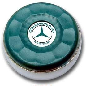 Zieglerworld Premium Table Shuffleboard Puck Weights Large Size 2 5/16 Available in 21 Colors + Booklet - 4 Pack - color: Teal