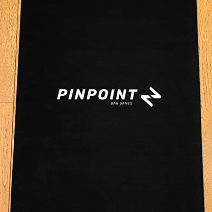 PINPOINT Professional Darts Mat | 4 Throwing Lines Distance with Oche System | 118in x 62in