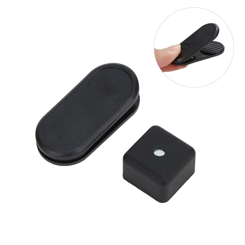 LAKE OF FIRE Chalk Holder Pool Billiards, Pool Cue Chalk Holder with Belt Clip Snooker Billiard Accessories Black - size: Square