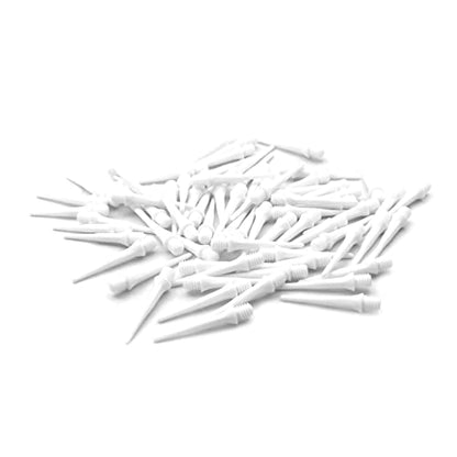 CUESOUL TOUCH-24.5mm Point Soft Dart Tip Point for Dart Tip Replacement - color: White