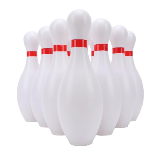 Kids Bowling Set, Childrens Bowling Game Toddler Toys with 10 Sturdy Plastic Pins 2 Lightweight Balls Storage Rack for Indoor Outdoor Play (for Kids Aged 3 and Above)