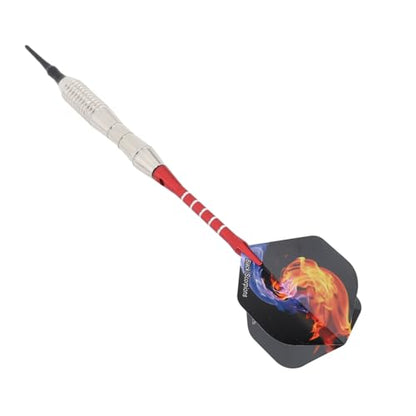 Professional Dart Set with Soft Tip and Excellent Grip for Electronic Dartboard Games, Suitable for All Skill Levels, Plastic and Aluminium Material