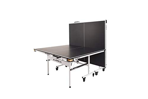 JOOLA Rally TL Professional MDF Indoor Ping Pong Table w/Quick Clamp Table Tennis Net & Post Set - 10 Minute Easy Assembly - Corner Ball Holders - Tournament Quality - Includes Playback Mode - size: 15mm
