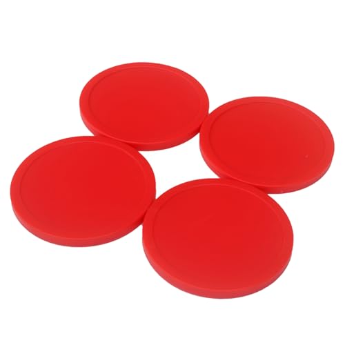 5Pcs 3inch Round Air Ice Hockey Pucks Air Hockey Replacement Pucks Heavy Hockey Tables Pucks Easy to Use Easy to Use - color: Black
