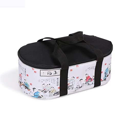 Go Bowl Storage Bag Multifunction Go Handbag Portable to Carry Out and Storage Go Accessories
