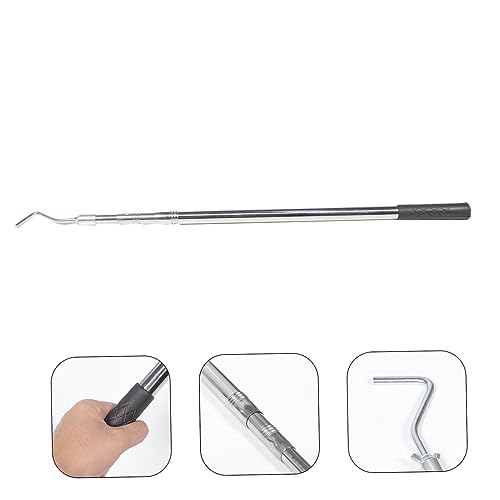 Portable Disc Golf Retriever Stick for Disc Golf Accessories Metal Retriever Rod Easy to Use Carry
