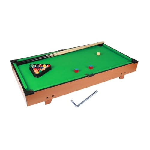 Fancyes Mini Pool Table Set for Kids, Tabletop Pool Table Billiard Cues, Mini Tabletop Billiards Table Game Toy, for Children Boys