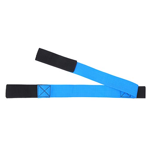 Cooperative Legged Race Band, Team Building Game for Outdoor Birthday Party, Adjustable Elastic Ankle Strap with Zippered Carry Bag for Children and Adults - style: A set of 3 people
