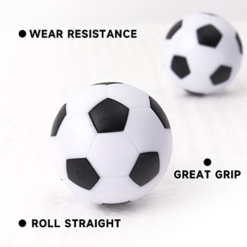 GSE Games & Sports Expert 6/12-Pack Foosball Table Replacement Balls, 36mm(1.42") Tabletop Soccer Football Balls for Foosball Table Accessories - color: White-12 Pack
