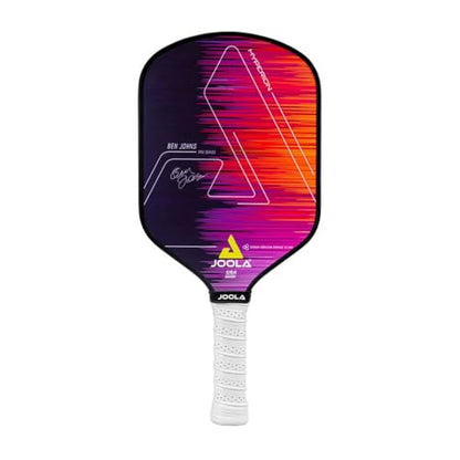 JOOLA Ben Johns Hyperion Pickleball Paddle - Select Raw Carbon Surface or Carbon Abrasion Surface for Increased Power and Spin - Elongated Grip Handle - Carbon Fiber Pickleball Paddle - USAP Approved - color: Hyperion | CAS | 13.5mm