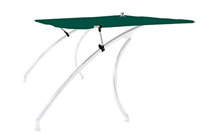 Big Air Super Shadow Wakeboard Tower Bimini Top - 76" x 76" - Mounts Over Existing Wake Tower - color: Forest Green