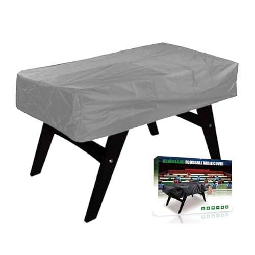 Foosball Table Cover Waterproof Foosball Table Cover Folding Soccer Dustproof Moisture Resistant Furniture Protection Case(Black) - color: Black