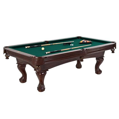 Barrington Billiards Premium 8.3 Ft Pool Table with Billiard Ball and Cue Stick Set
