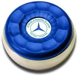 Zieglerworld Premium Table Shuffleboard Puck Weights Large Size 2 5/16 Available in 21 Colors + Booklet - 4 Pack - color: Blue