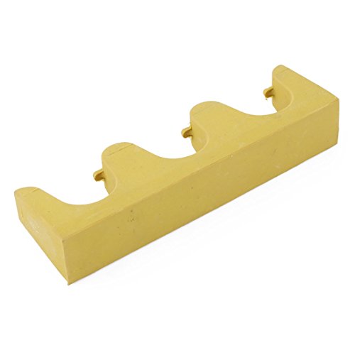 Ruilogod Rubber Snooker Table Billiard Wall Mounted 3 Cue Sticks Rack Holder Pool Yellow (id: 3c9 85d 44c c5a e7d