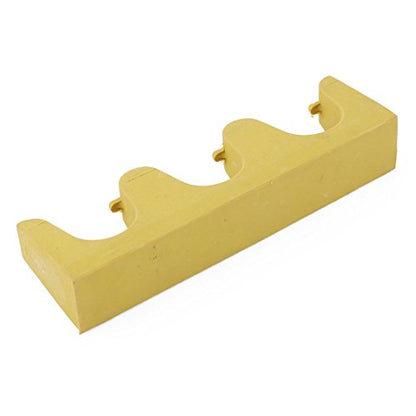 Ruilogod Rubber Snooker Table Billiard Wall Mounted 3 Cue Sticks Rack Holder Pool Yellow (id: 3c9 85d 44c c5a e7d
