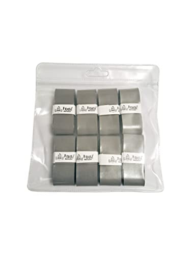 Foosball Wraps 8-Pack (Gray): Pro Foosball Table Tournament Handle Wraps