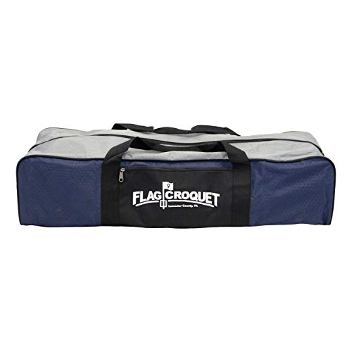 Deluxe Flag Croquet Golf Game Set - size: 8 Player Set