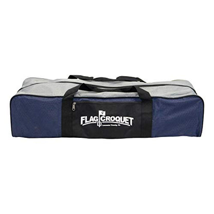 Deluxe Flag Croquet Golf Game Set - size: 8 Player Set