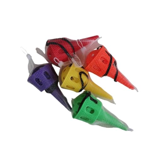 Colaxi 5Pcs Outdoor Tetherball Catch Game Set Lightweight Ball Catching Cup Catch Game for Camping School Children Yard