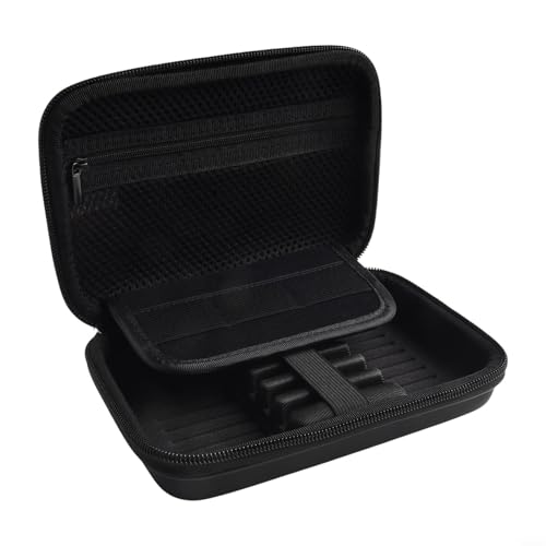 Hard EVA Darts Case For Steel Soft Tip Darts With 6 Slots Shafts Flights Tips Holder Compact Travel Storage Carry Pouch