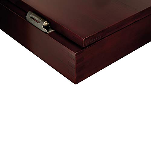 Viper Metropolitan Solid Wood Cabinet & Electronic Dartboard Play-Ready Bundle - color: Mahogany Finish, style: Cabinet Only (No Dartboard)