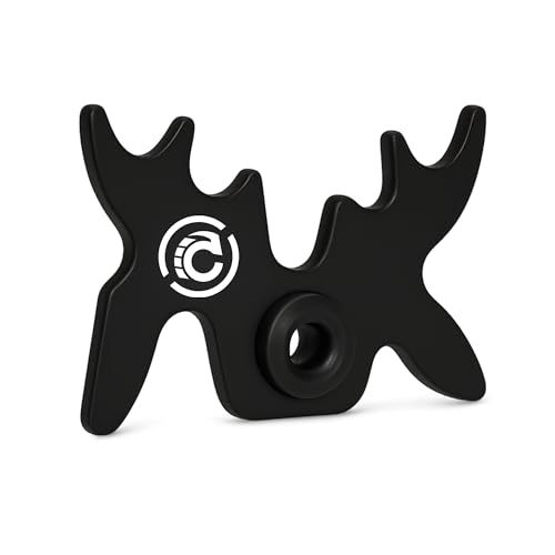 Slip-On Portable Aluminum Moosehead Bridge Cue Rest - color: Black