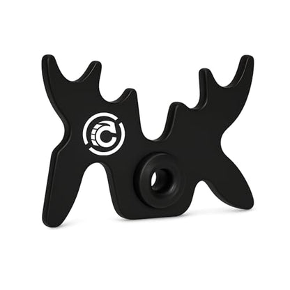 Slip-On Portable Aluminum Moosehead Bridge Cue Rest - color: Black