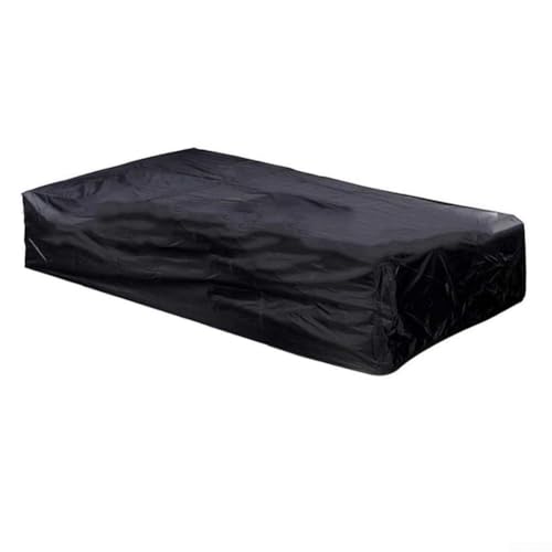 Foosball Table Cover Waterproof for UV Resistant Oxford Cloth for Outdoor and Indoor Use 163 x 115 x 48 cm Black