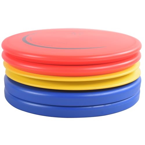 Disc Golf Starter Set, Includes Bag with Water Bottle Pocket and Accessory Pocket, 2 Drivers, 2 Mid-Ranges, 2 Putters, Mini Disc Marker and Towel - color: Blue