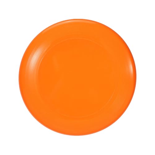 Professional Outdoor Sports Flying Disc Beach Competition Saucer Toss Disc for Training and Outdoor Games Durable Swivel Flying Disc - color: orange 1 frisbee 1